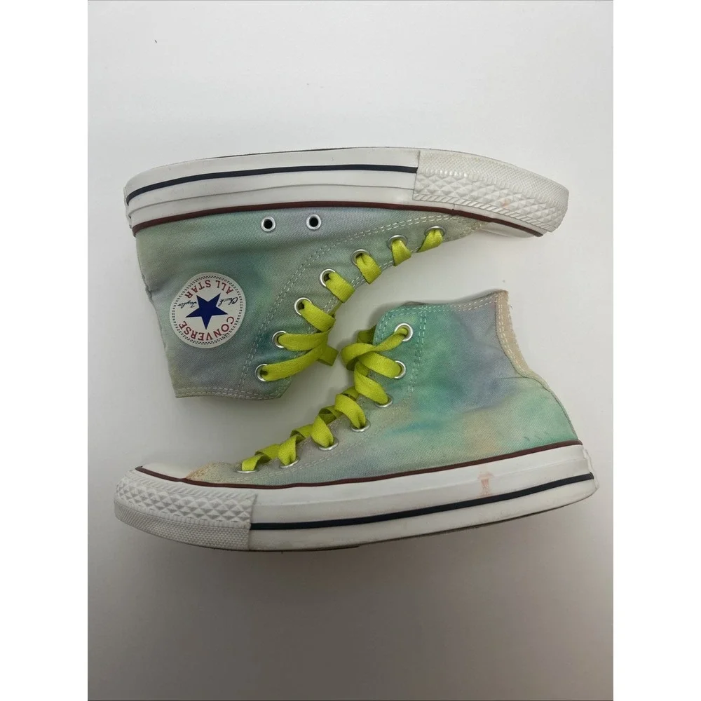 Converse Chuck Taylor All-Star High Top Sneaker Pastel Tie-Dye Men's 5 Women's 7 - Picture 6 of 8